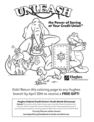 2023 Youth Month Coloring Page
