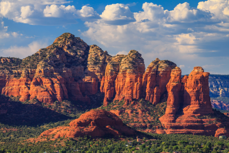 Red mountains of Sedona, Arizona